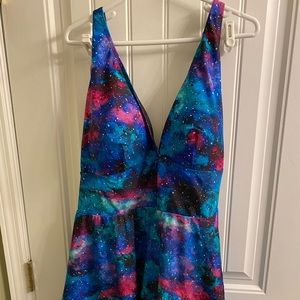 Torrid Galaxy One Piece Swim Dress